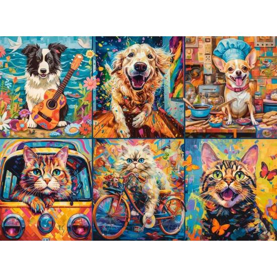 Puzzle Castorland Elige tu Mascota de 2000 Piezas