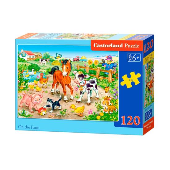 Puzzle Castorland En La Granja de 120 Piezas