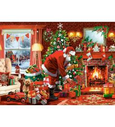 Puzzle Castorland Entrega Especial de Papá Noel de 300 Piezas