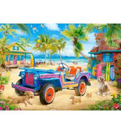 Puzzle Castorland Escapada a la Playa de 180 Piezas