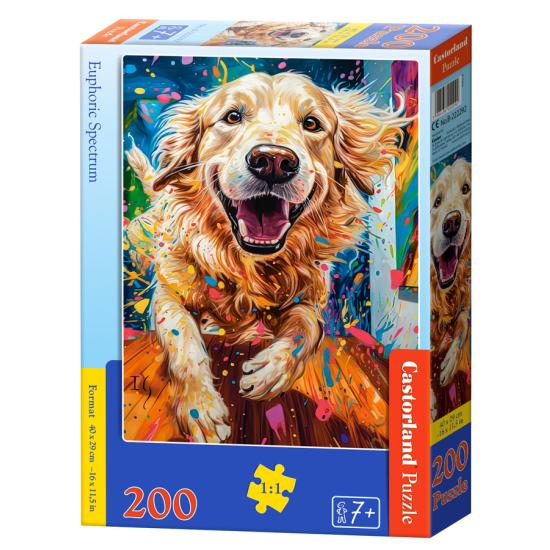 Puzzle Castorland Espectro Eufórico de 200 Pzs Puzzle Castorland Espectro Eufórico de 200 Pzs