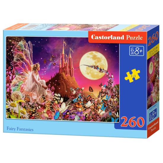 Puzzle Castorland Fantasías de Hadas de 260 Piezas