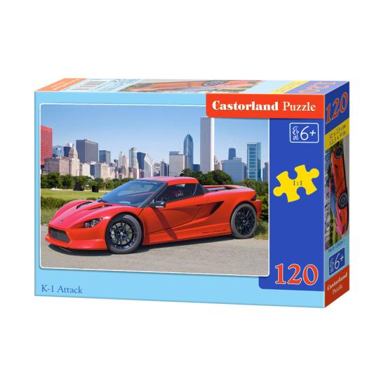 Puzzle Castorland Ferrari K1- Attack de 120 Piezas Puzzle Castorland Ferrari K1- Attack de 120 Piezas