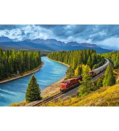 Puzzle Castorland Ferrocarril Canadian Pacific de 1000 Piezas
