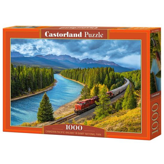 Puzzle Castorland Ferrocarril Canadian Pacific de 1000 Piezas