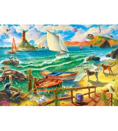 Puzzle Castorland Fin de Semana en la Playa de 1000 Pzs