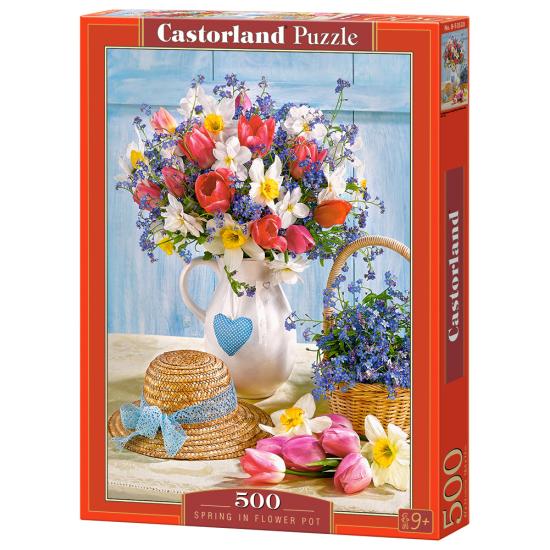 Puzzle Castorland Florero de Primavera de 500 Piezas