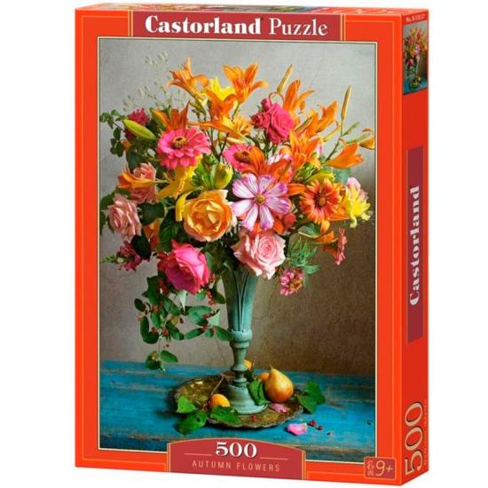 Puzzle Castorland Flores de Otoño de 500 Piezas Puzzle Castorland Flores de Otoño de 500 Piezas