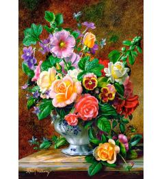 Puzzle Castorland Flores en un Florero 500 Piezas