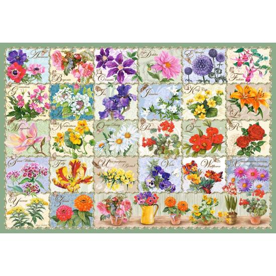 Puzzle Castorland Flores Vintage de 1000 Piezas Puzzle Castorland Flores Vintage de 1000 Piezas