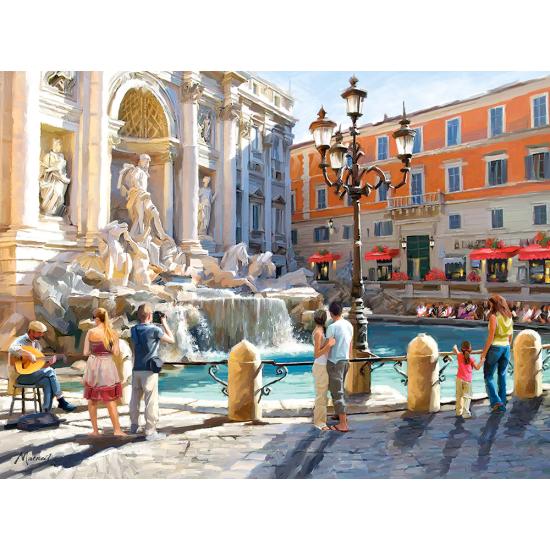 Puzzle Castorland Fontana de Trevi de 3000 Piezas