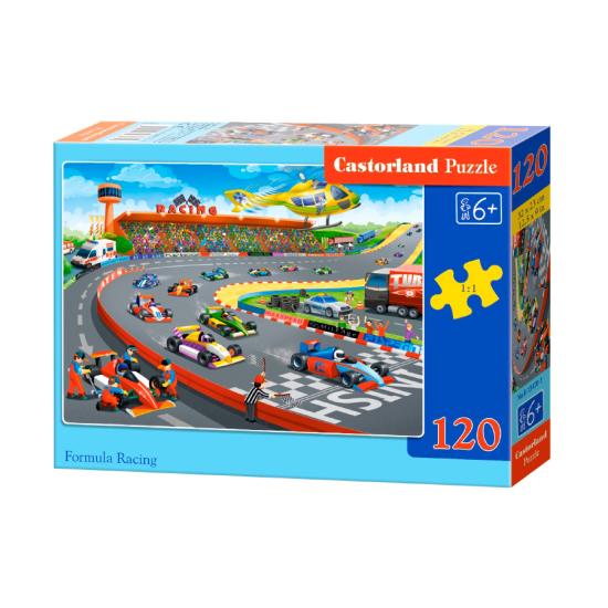 Puzzle Castorland Carreras de Fórmula Uno de 120 Piezas Puzzle Castorland Carreras de Fórmula Uno de 120 Piezas