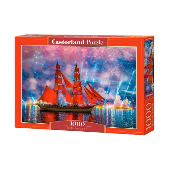 Puzzle Castorland Fragata Roja de 1000 Piezas