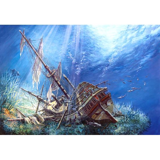 Puzzle Castorland Galeón Hundido de 2000 Piezas Puzzle Castorland Galeón Hundido de 2000 Piezas