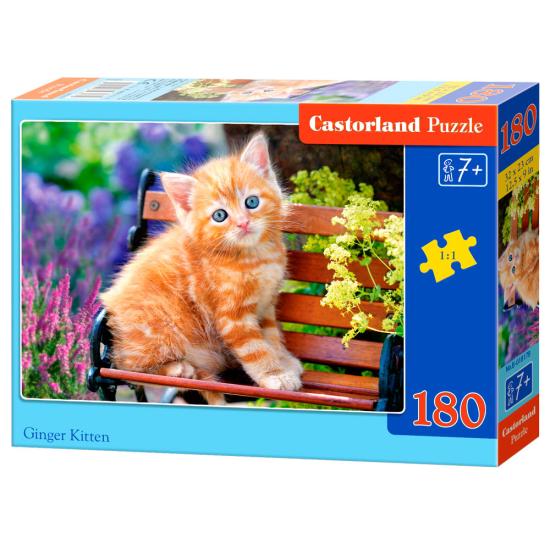 Puzzle Castorland Gatito Rubio de 180 Piezas