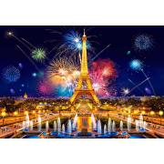 Puzzle Castorland Glamour de la Noche, París de 1000 Piezas