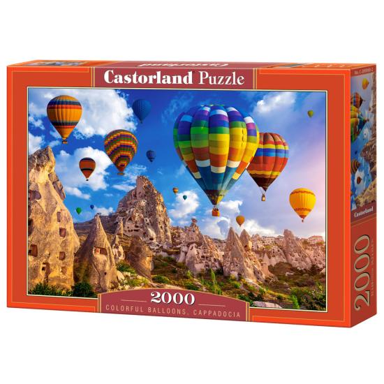 Puzzle Castorland Globos Coloridos, Capadocia de 2000 Piezas