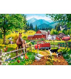Puzzle Castorland Granja De La Paloma Blanca de 260 Piezas