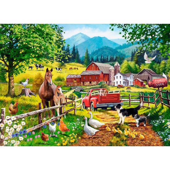 Puzzle Castorland Granja De La Paloma Blanca de 260 Piezas