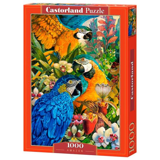 Puzzle Castorland Guacamayos del Amazonas de 1000 Piezas