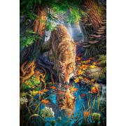 Puzzle Castorland Lobo en la Naturaleza de 1500 Piezas