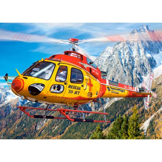 Puzzle Castorland Helicoptero de Rescate de Tigre 260 Piezas