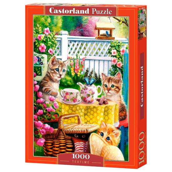Puzzle Castorland Hora del Té de 1000 Piezas