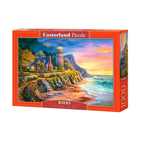 Puzzle Castorland Iluminando el Camino de 1000 Piezas Puzzle Castorland Iluminando el Camino de 1000 Piezas