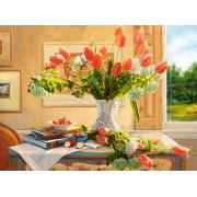 Puzzle Castorland Impresiones Florales de 3000 Piezas