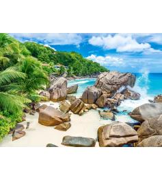Puzzle Castorland Isla De La Digue, Seychelles de 500 Piezas