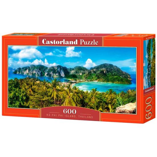 Puzzle Castorland Isla Ko Phi Phi, Tailandia de 600 Piezas Puzzle Castorland Isla Ko Phi Phi, Tailandia de 600 Piezas
