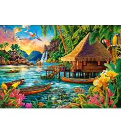 Puzzle Castorland Isla Tropical de 1000 Piezas