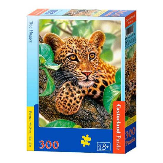 Puzzle Castorland Jaguar Abrazado al Árbol de 300 Piezas Puzzle Castorland Jaguar Abrazado al Árbol de 300 Piezas