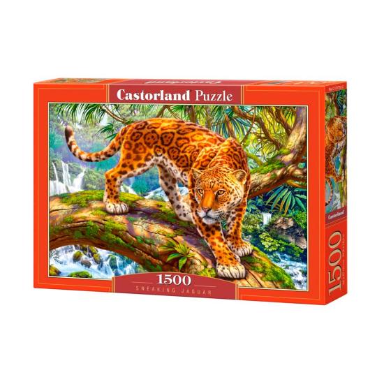 Puzzle Castorland Jaguar Sigiloso de 1500 Piezas