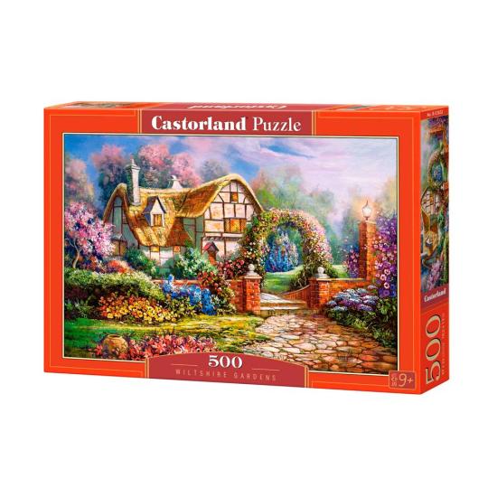 Puzzle Castorland Jardines de Wiltshire de 500 Piezas Puzzle Castorland Jardines de Wiltshire de 500 Piezas