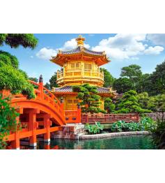 Puzzle Castorland Jardín Chino en Hong Kong de 500 Piezas