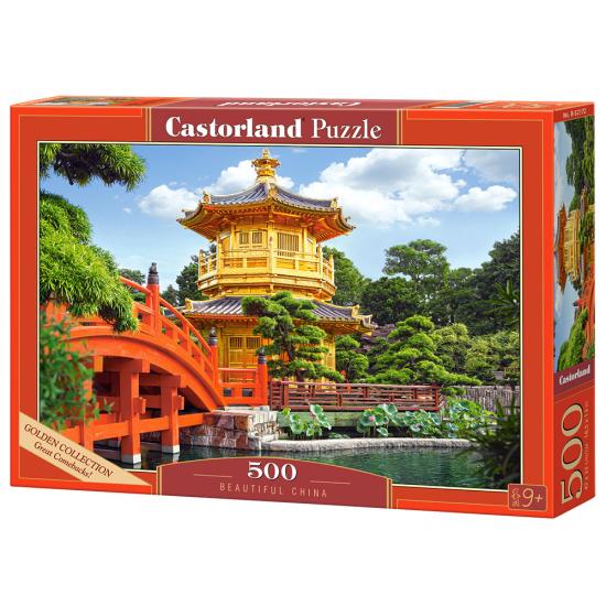 Puzzle Castorland Jardín Chino en Hong Kong de 500 Piezas Puzzle Castorland Jardín Chino en Hong Kong de 500 Piezas
