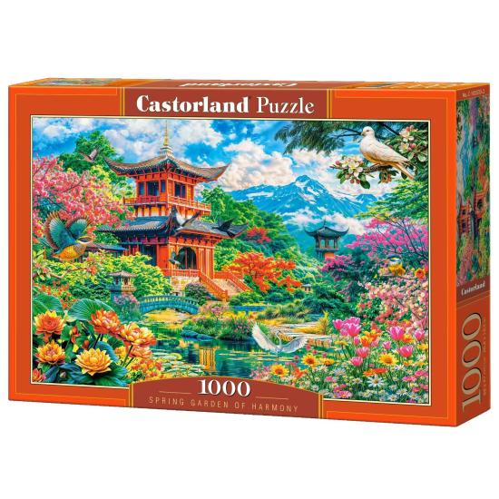 Puzzle Castorland Jardín de Primavera de la Armonía de 1000 Piez