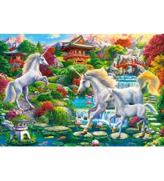 Puzzle Castorland Jardín de Unicornios de 1500 Pzs