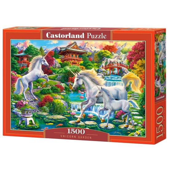 Puzzle Castorland Jardín de Unicornios de 1500 Pzs Puzzle Castorland Jardín de Unicornios de 1500 Pzs