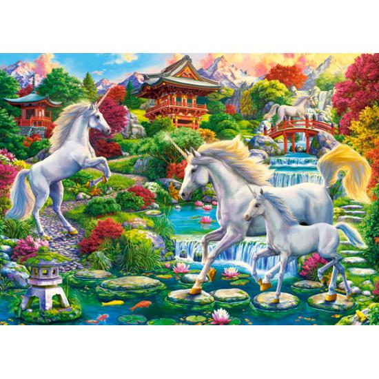 Puzzle Castorland Jardín de Unicornios de 260 Piezas