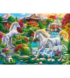 Puzzle Castorland Jardín de Unicornios de 300 Piezas