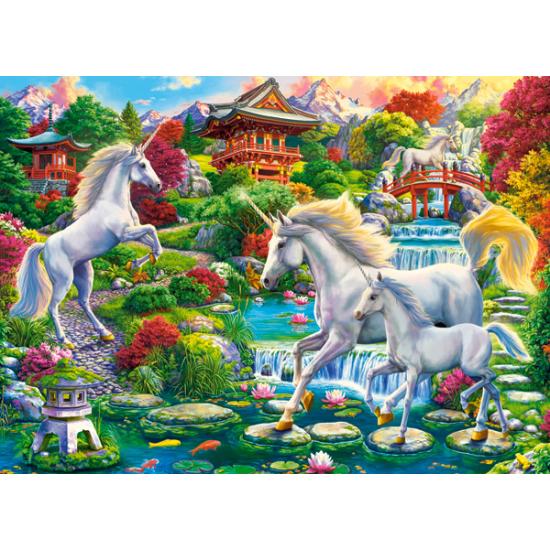 Puzzle Castorland Jardín de Unicornios de 300 Piezas