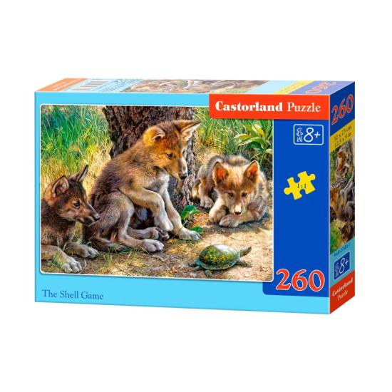 Puzzle Castorland Jugando con una Tortuga de 260 Piezas Puzzle Castorland Jugando con una Tortuga de 260 Piezas