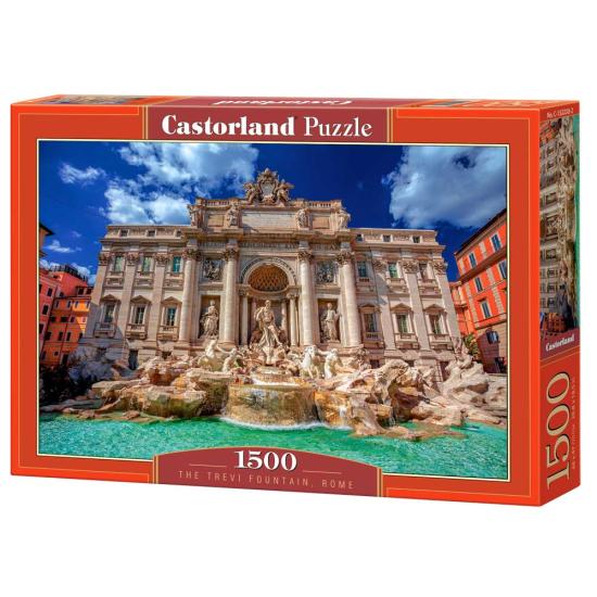 Puzzle Castorland La Fontana De Trevi, Roma de 1500 Pzs Puzzle Castorland La Fontana De Trevi, Roma de 1500 Pzs