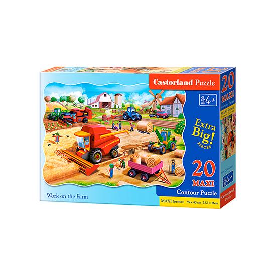 Puzzle Castorland  La Granja MAXI XXL de 20 Piezas