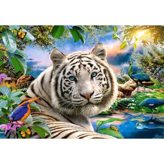 Puzzle Castorland La Mirada del Tigre de 1500 Piezas
