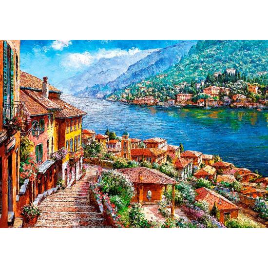 Puzzle Castorland Lago Como 500 Piezas