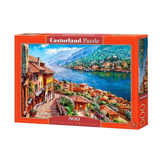 Puzzle Castorland Lago Como 500 Piezas