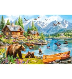 Puzzle Castorland Lago Del Oso de 1000 Pieza